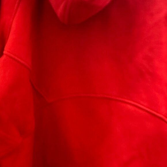 NWT Lululemon Scuba Oversized Full-Zip Hoodie DARK RED/GOLD ZIP M/L - Picture 9 of 10